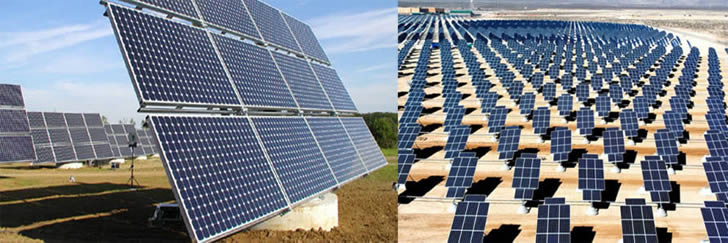 СЭС, использующие фотобатареи, солнечные электростанции
